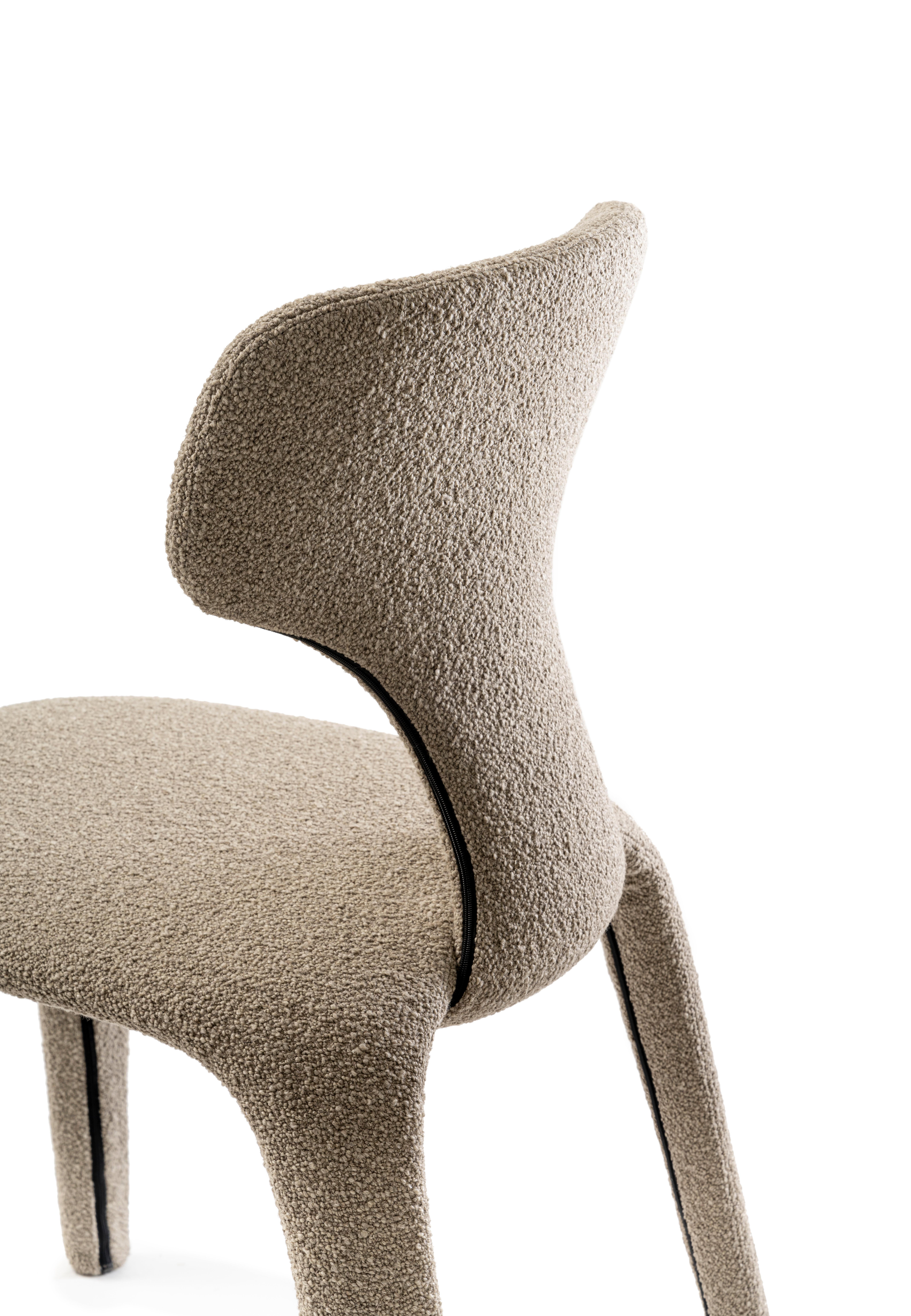 Moderne Phantom, chaise entièrement rembourrée, Stefano Bigi Design Studio pour Eroato en vente