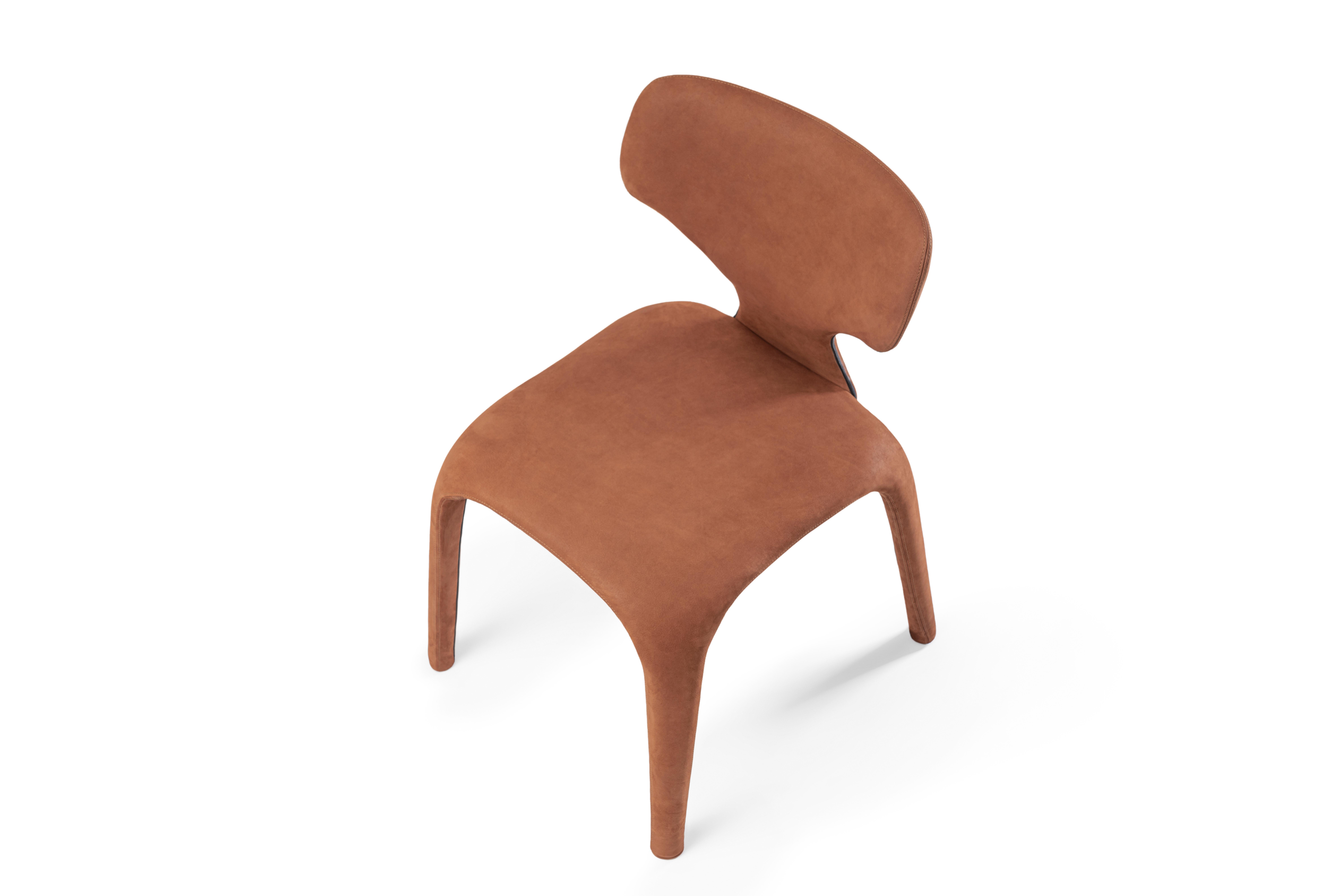 Italian Phantom, chaise entièrement rembourrée, Stefano Bigi Design Studio pour Eroato en vente
