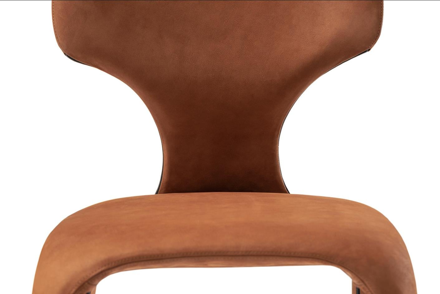 Phantom, chaise entièrement rembourrée, Stefano Bigi Design Studio pour Eroato Neuf - En vente à Meda, IT