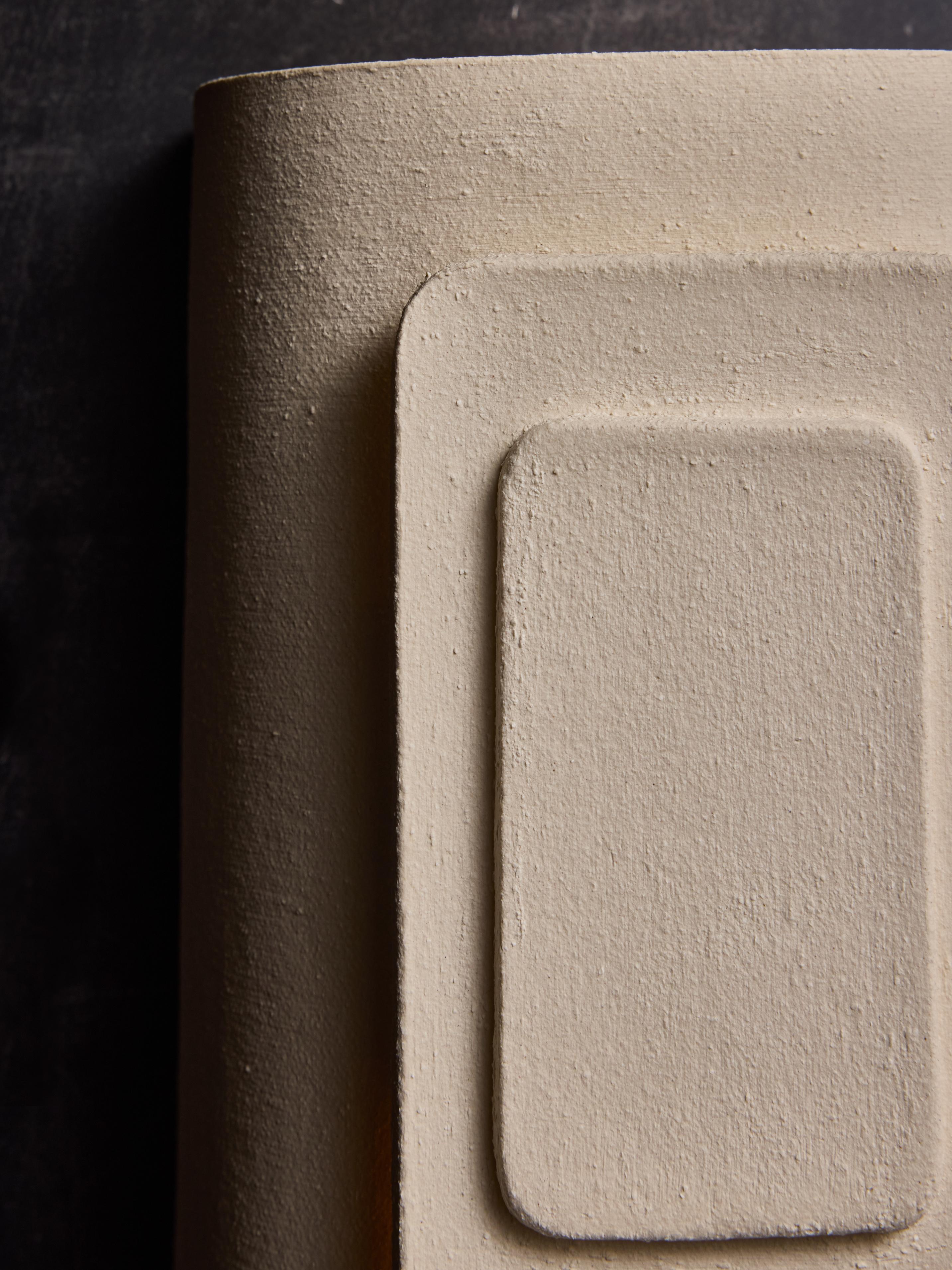 Ceramic Phaos Wall Sconces by Adeline Delesalle For Sale