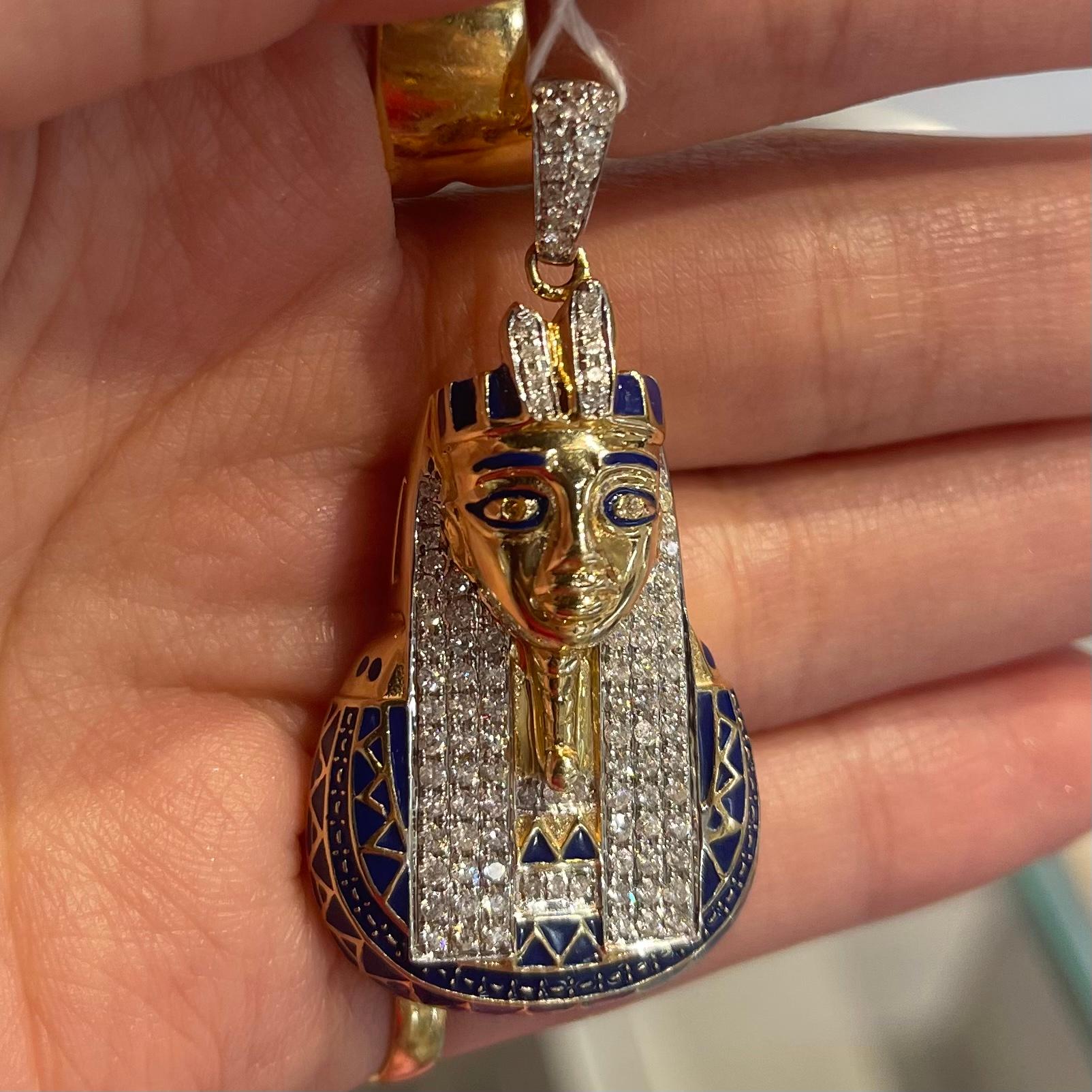 pharaoh pendant gold