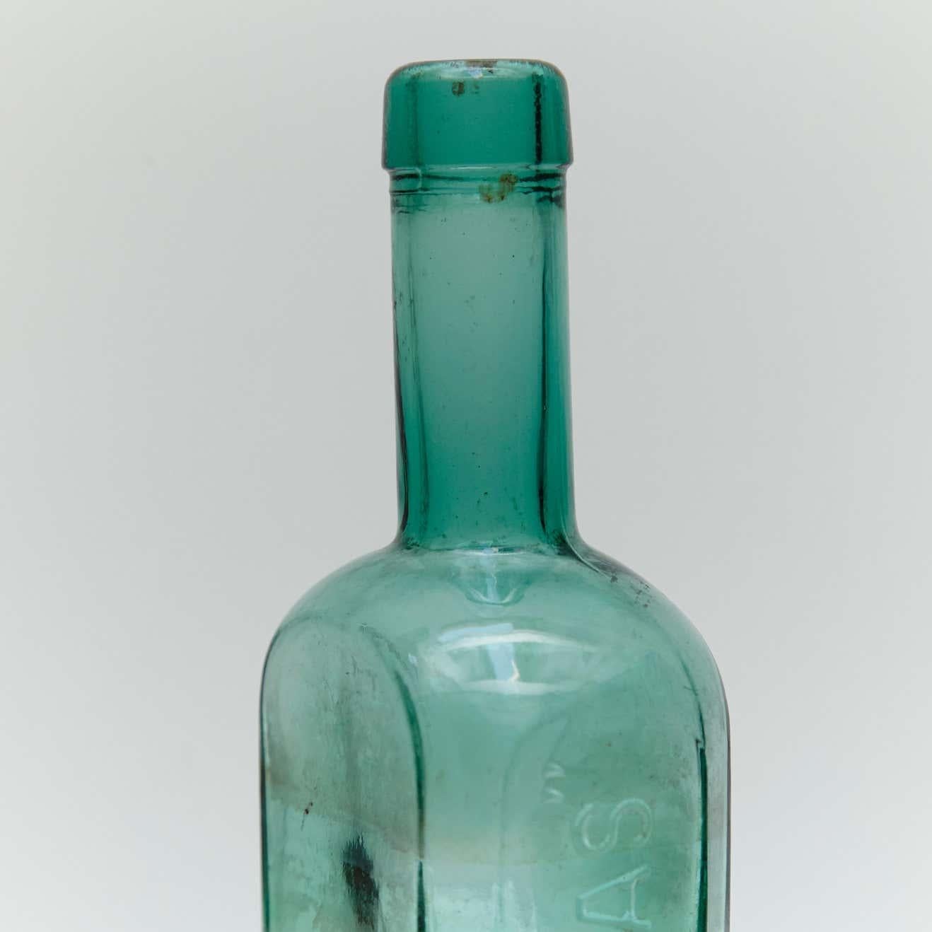 Early 20th Century Pharmacy Glass Bottles Set from Barcelona, circa 1920 For Sale