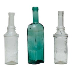 Set di bottiglie di vetro da farmacia di Barcellona, 1920 circa