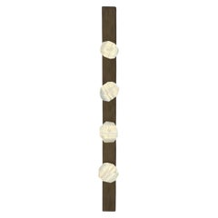 Pharos Hand Sculpted Natural Stone Wall Lamp III by Aver