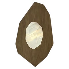 Pharos Hand Sculpted Natural Stone Wall Lamp V by Aver