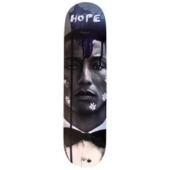 Pharrell HOPE Skate Board Wall Sculpture, 2017