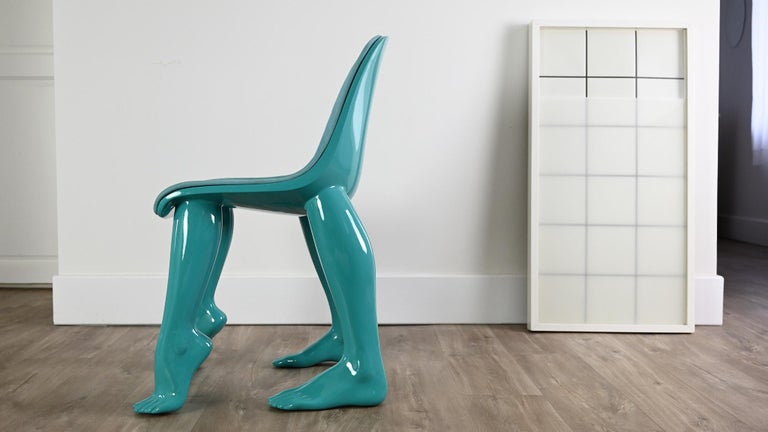 Pharrell Williams Perspective Chair for Domeau and Pérès Resin