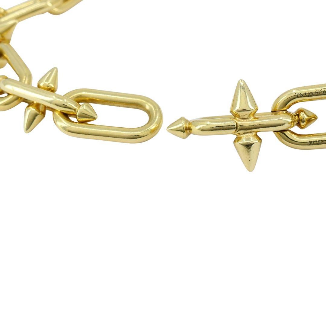 Women's or Men's Pharrell Williams Tiffany & Co. 18k Gold Diamond Titan Necklace For Sale