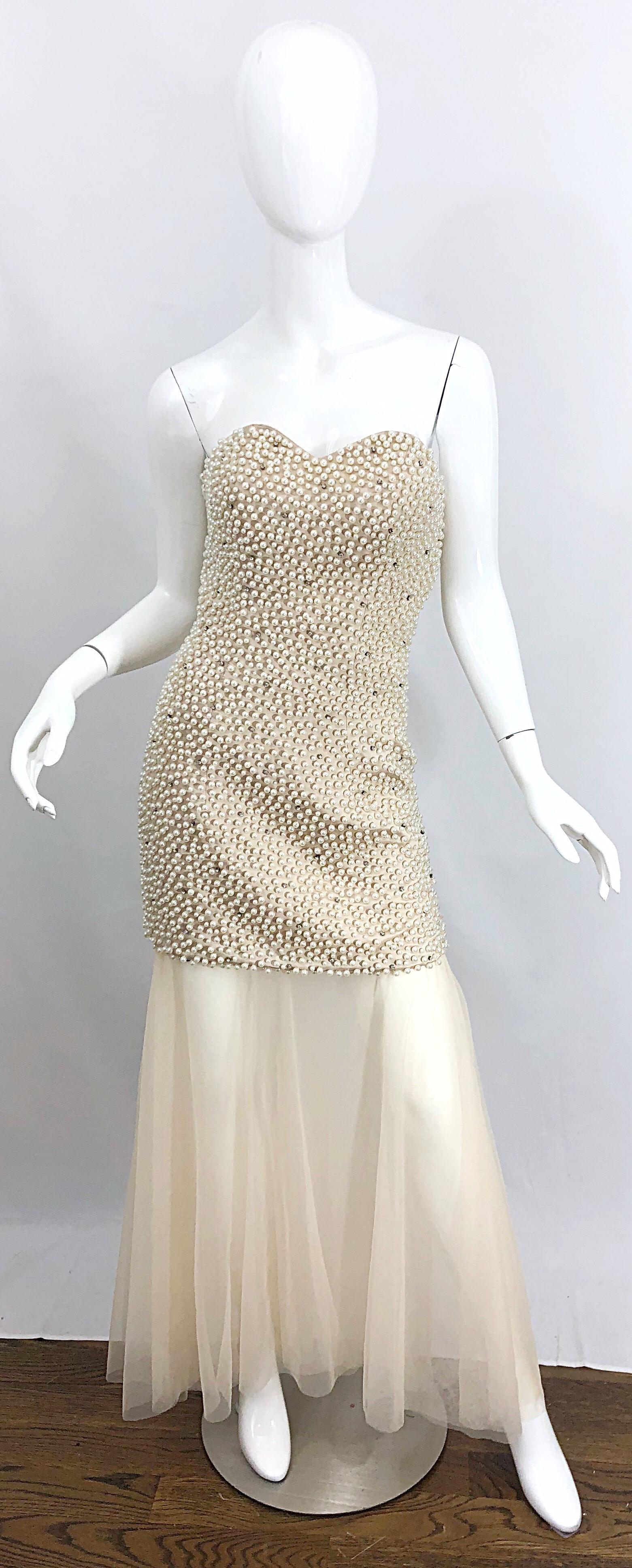couture pearl dress