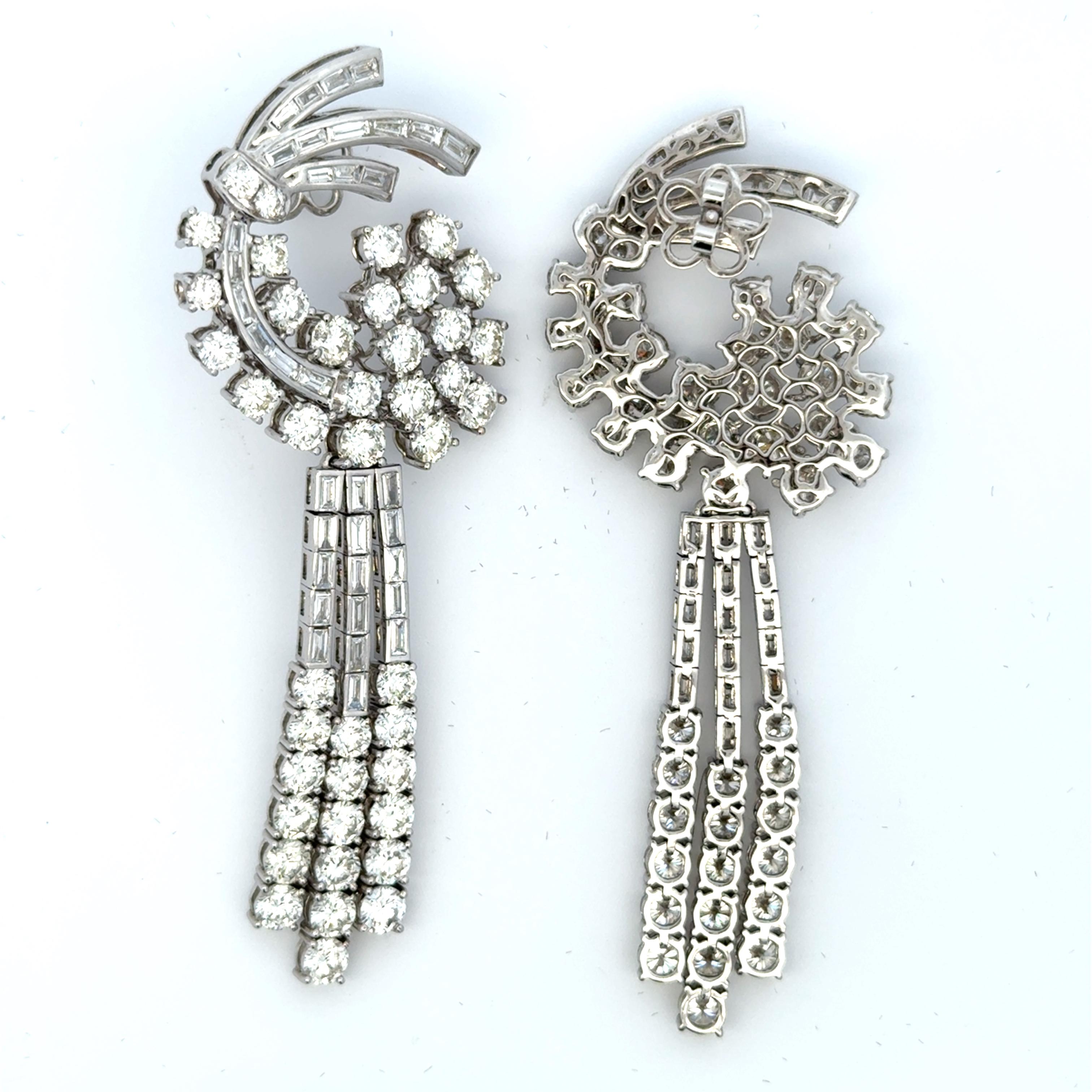 Phenomenal Diamond Earrings In New Condition For Sale In Los Angeles, CA