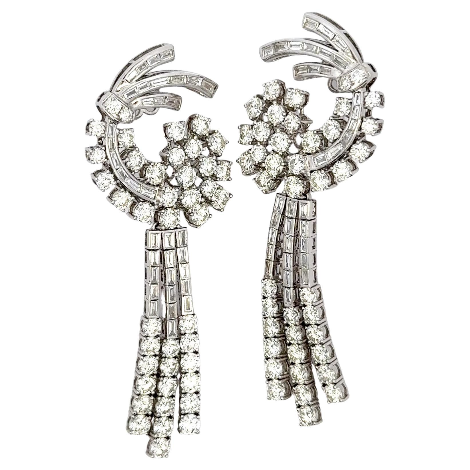 Phenomenal Diamond Earrings For Sale