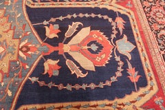 Phenomenal Oversized Antique Persian Heriz Serapi Rug 15'3" x 24'7"