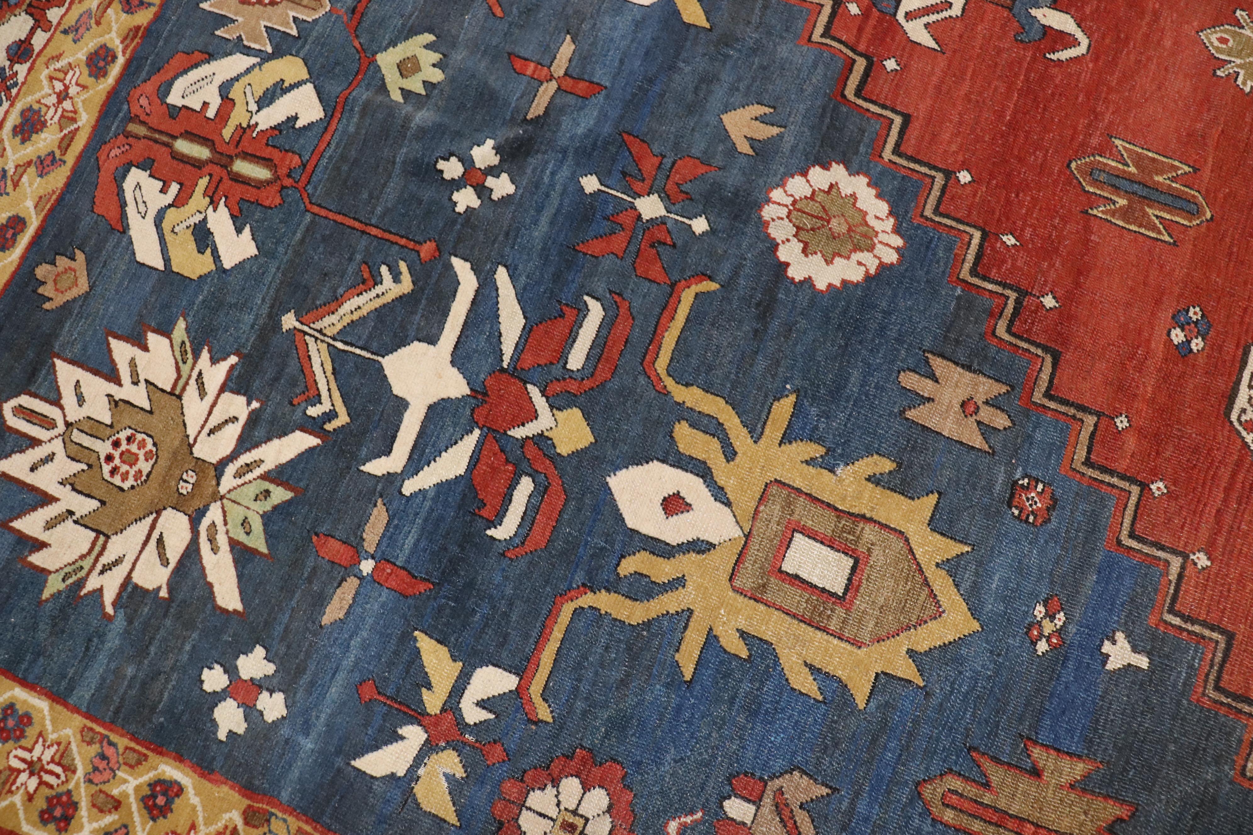 Phenomenal Tribal Oversize Palace Antiker persischer Bakshaish Teppich im Angebot 10