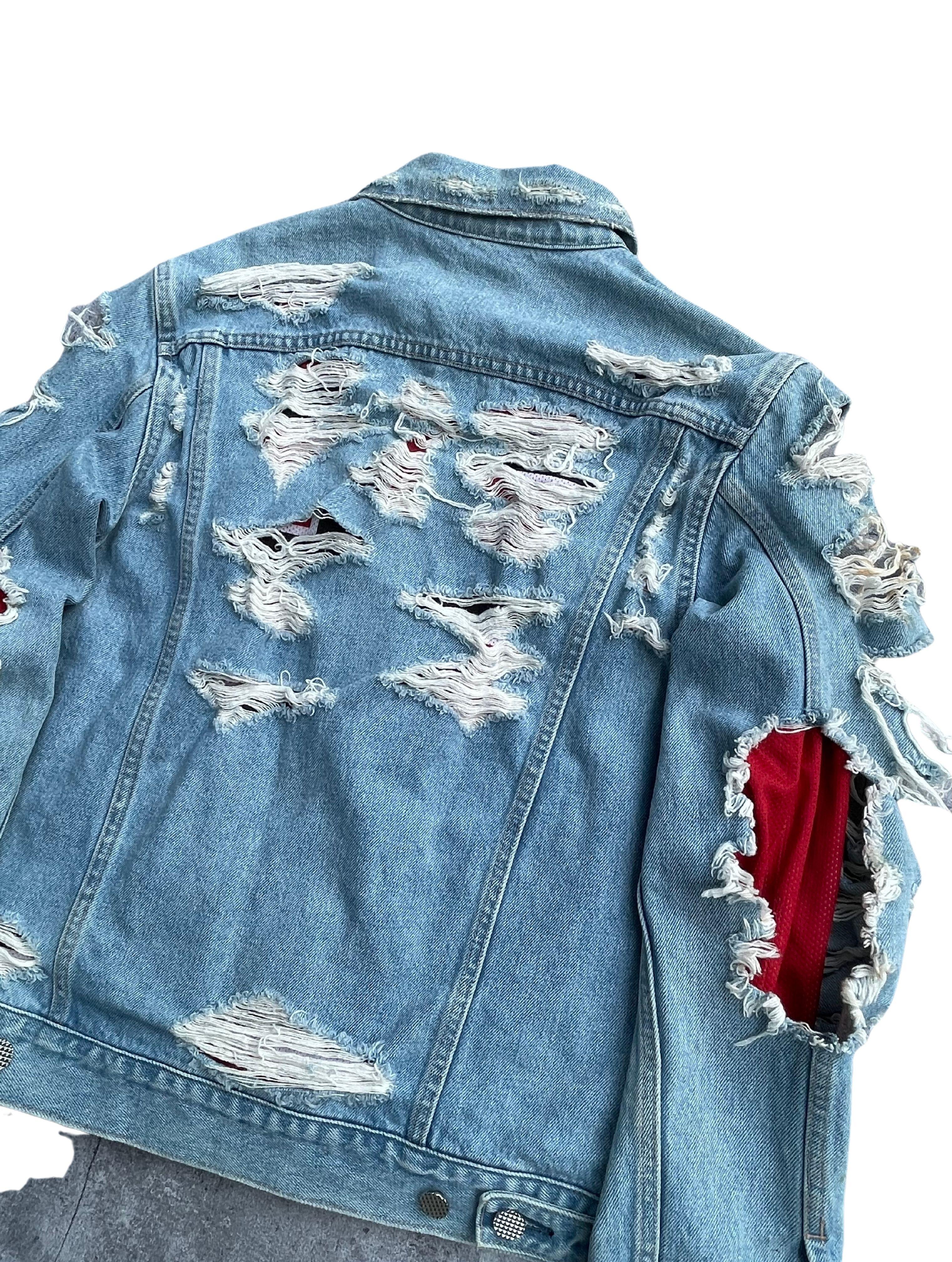 Chaqueta vaquera Phenomenon Destroyed Jersey-Hybrid, Primavera Verano 2015 en venta 1