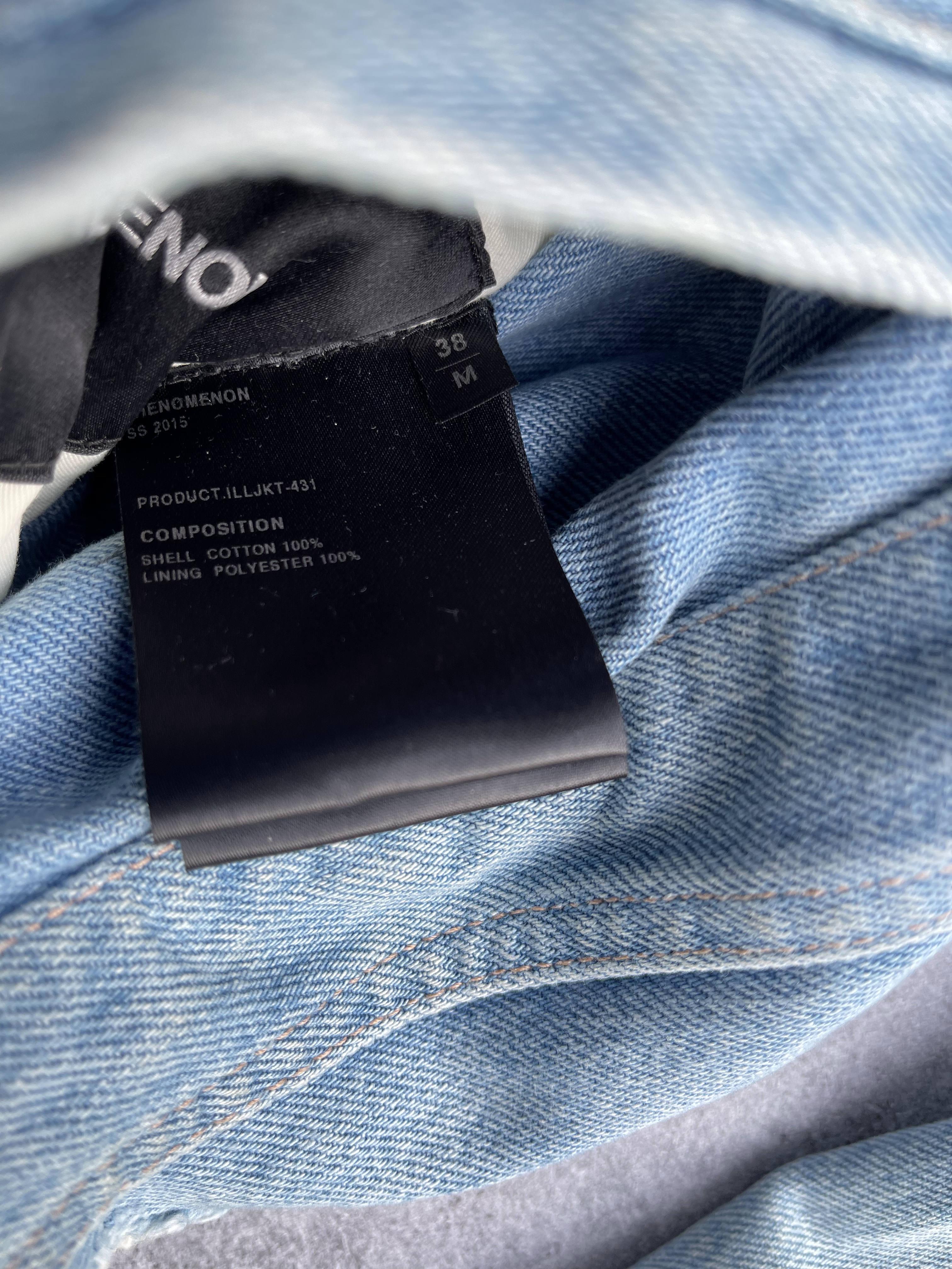 Chaqueta vaquera Phenomenon Destroyed Jersey-Hybrid, Primavera Verano 2015 en venta 2