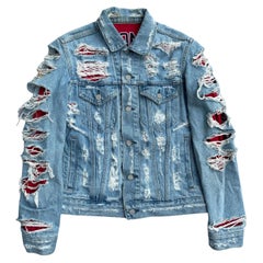 Chaqueta vaquera Phenomenon Destroyed Jersey-Hybrid, Primavera Verano 2015