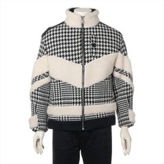 Phenomenon Houndstooth Wool Jacket White x Black