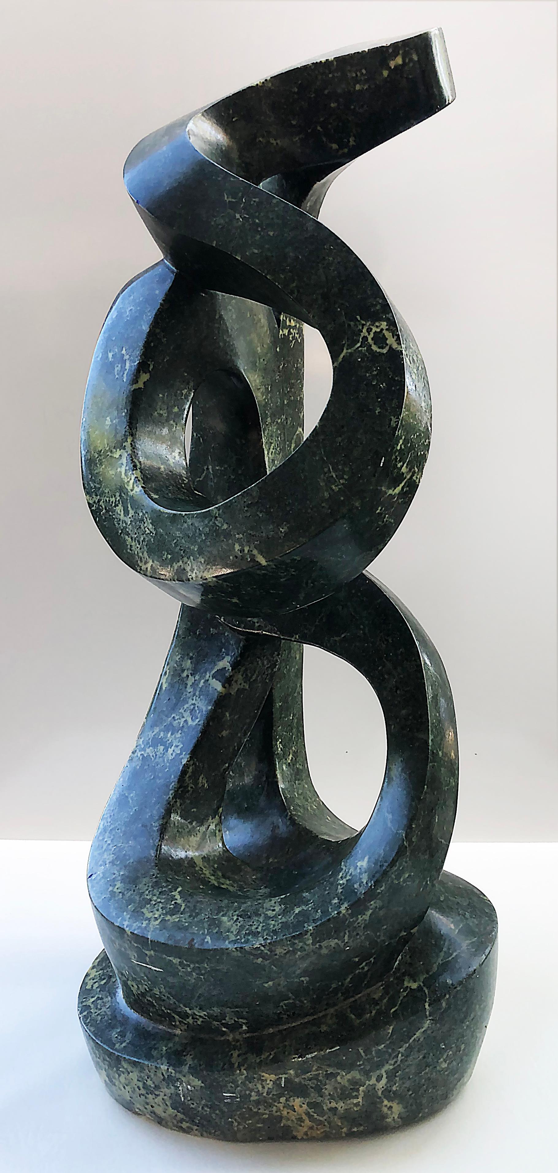 Pheoleen Gandari Abstract African Shona Stone Sculpture For Sale at 1stDibs