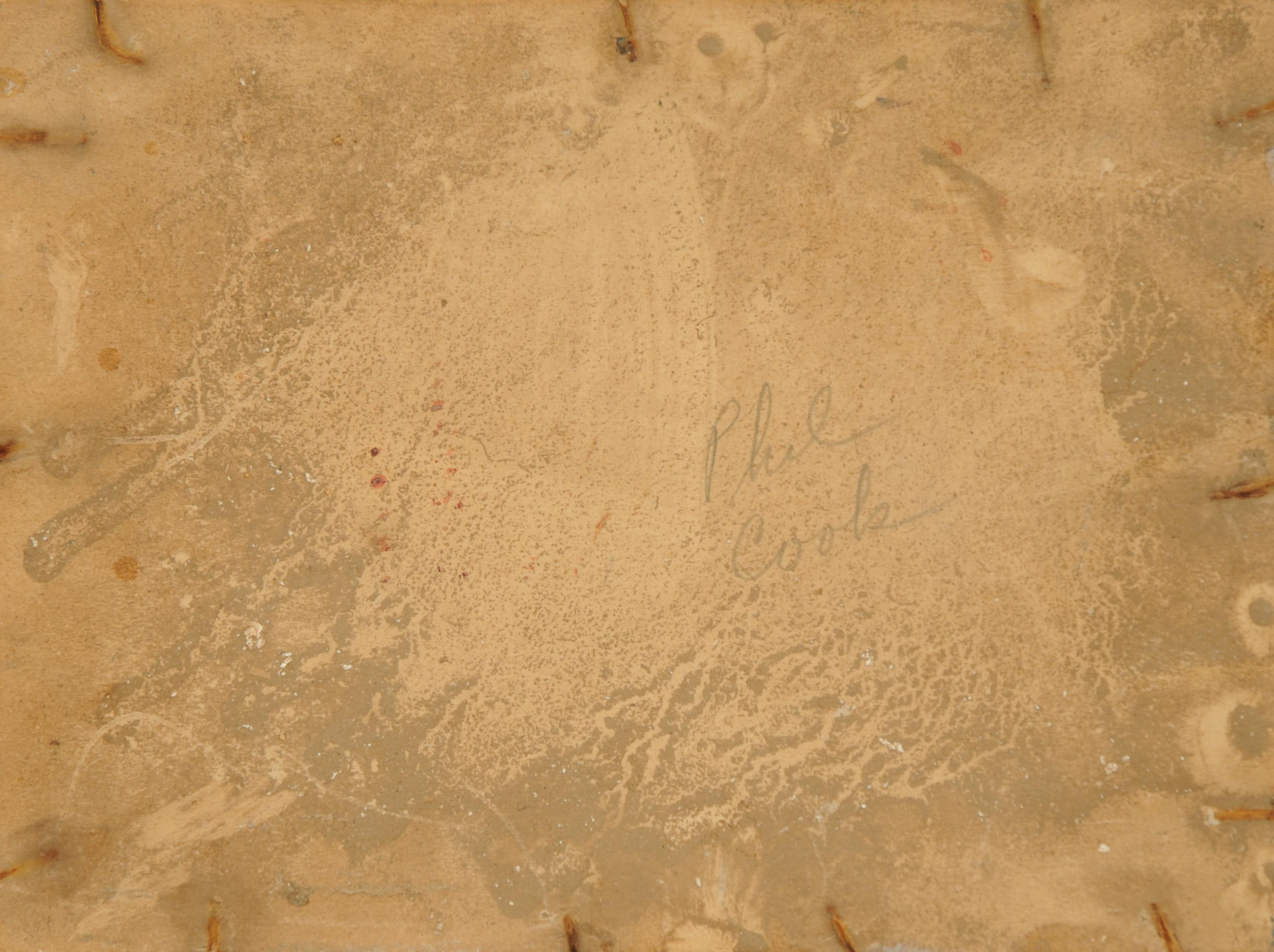 Häuptling der amerikanischen Ureinwohner – Painting von Phil Cook