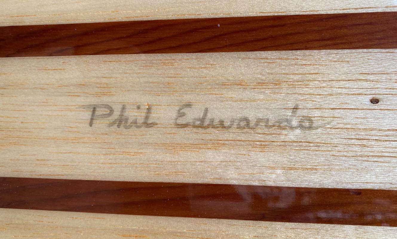 Phil Edwards Shaped Balsawood Longboard In Good Condition In Haleiwa, HI