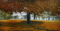 Phil Greenwood 'English', Limited Edition Etching and Aquatint, River Light