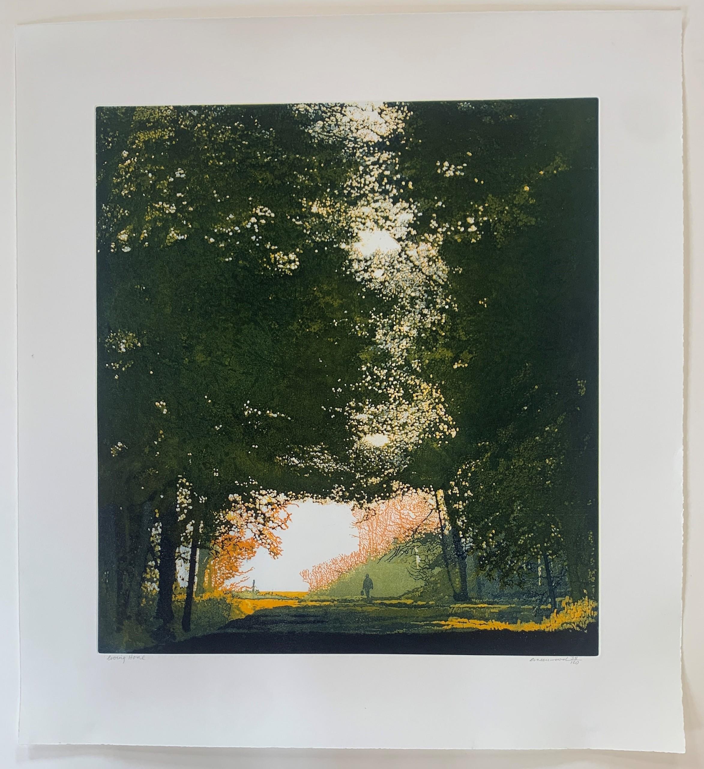 Going Home with Etching and Aquatint on Paper, Print by Phil Greenwood For Sale 2