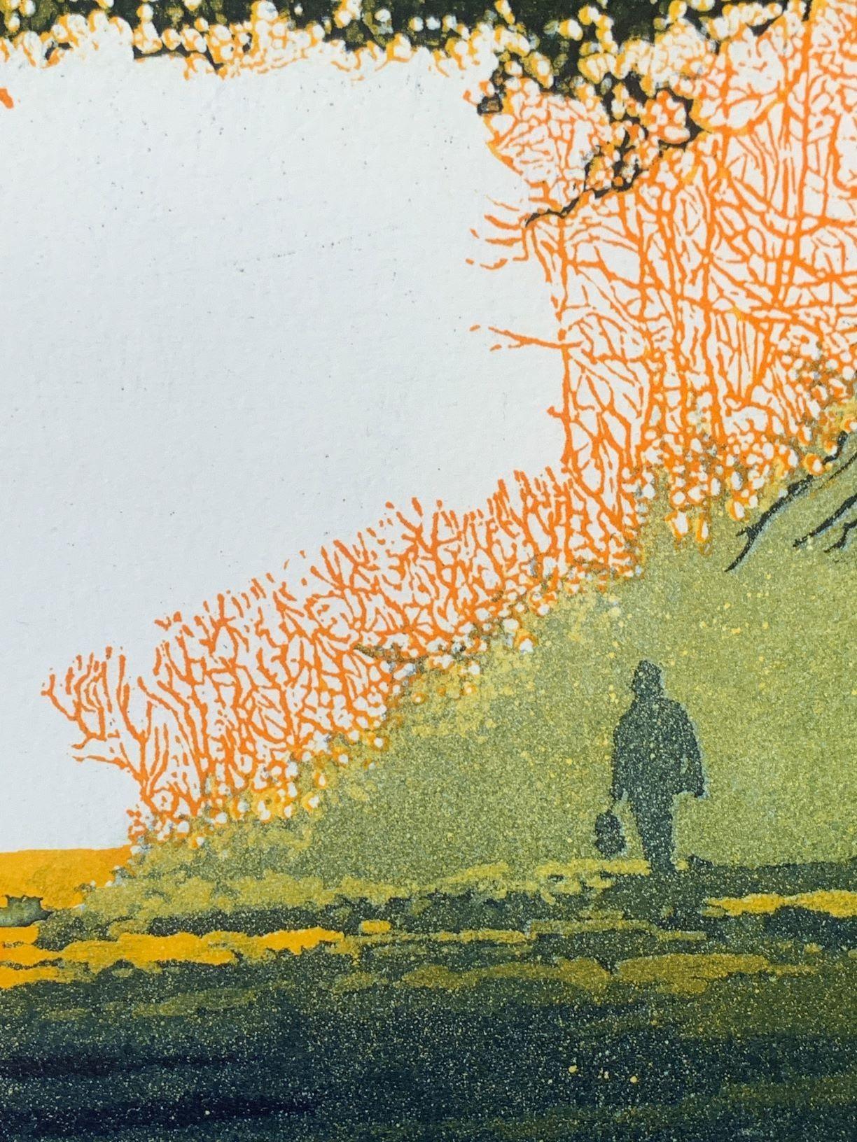Going Home with Etching and Aquatint on Paper, Print by Phil Greenwood For Sale 5