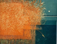 Phil Greenwood, Reeds, Limited edition landscape print