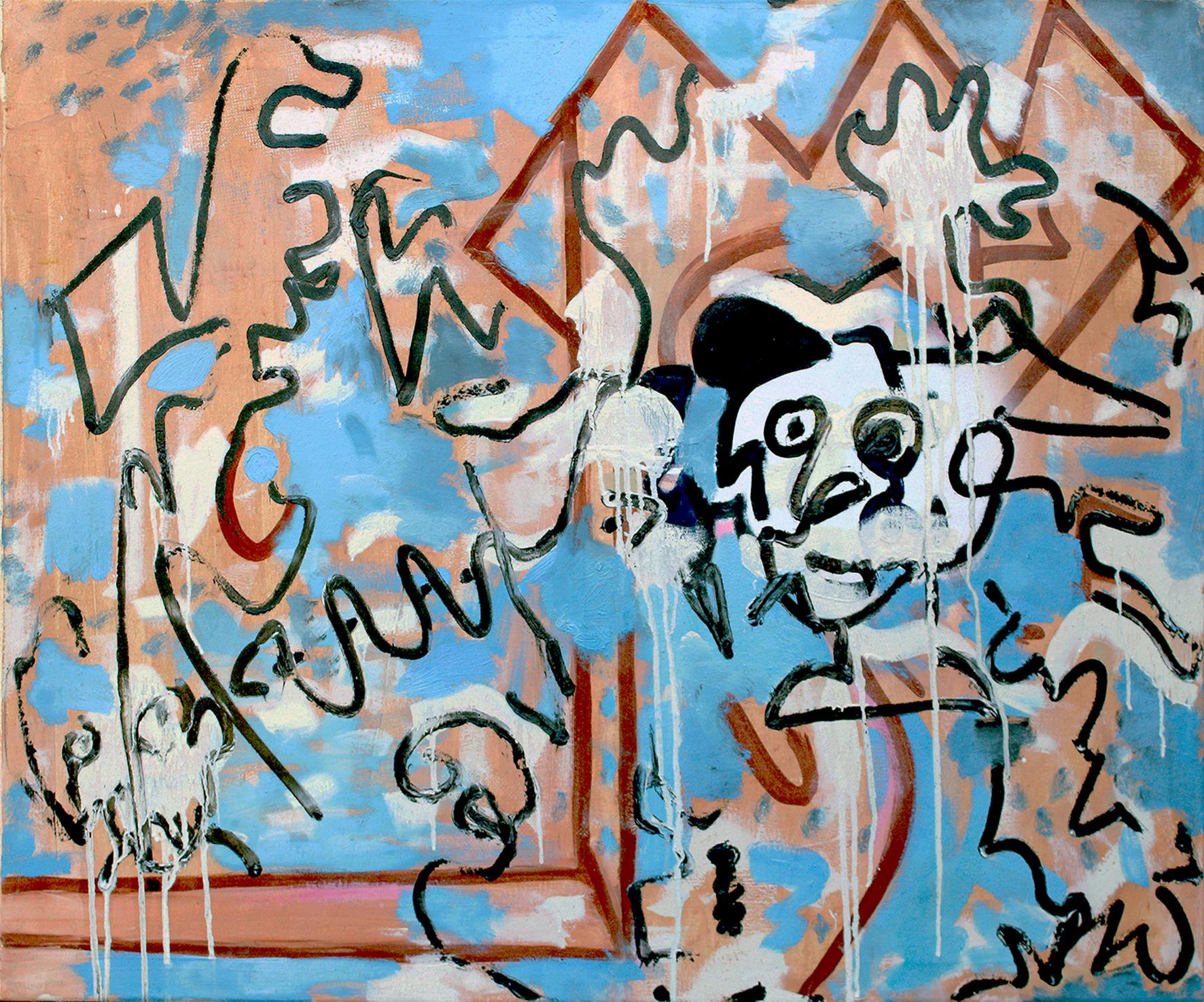 Jean-Michel Basquiat,fine art print,graffiti wall art,contemporary art,pop art,King of street art,Custom size 1981 Red Kings