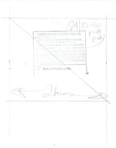 Grace Jones with Richard Branson Vintage Original Photograph