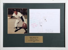Holy Cow (Doodle for Hunger), dessin/photo d'origine des Yankees Phil Rizzuto