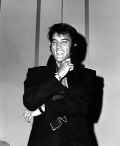 Vintage Elvis Laughing at a Press Conference Fine Art Print - 1stDibs Gallery