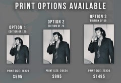 Elvis Presley: Drink Like a King Fine Art Print