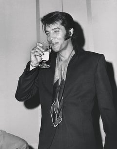 Elvis Presley: Drink Like a King Fine Art Print