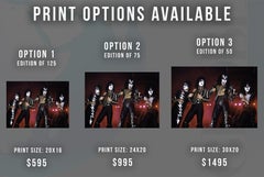 KISS Partying on Stage Fine Art Print