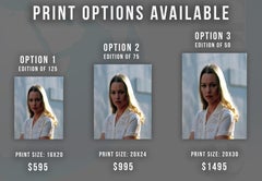 Michelle Phillips Striking Outdoors Portrait Fine Art Pint