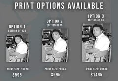 Muhammad Ali Sitting in Chair Fine Art Print