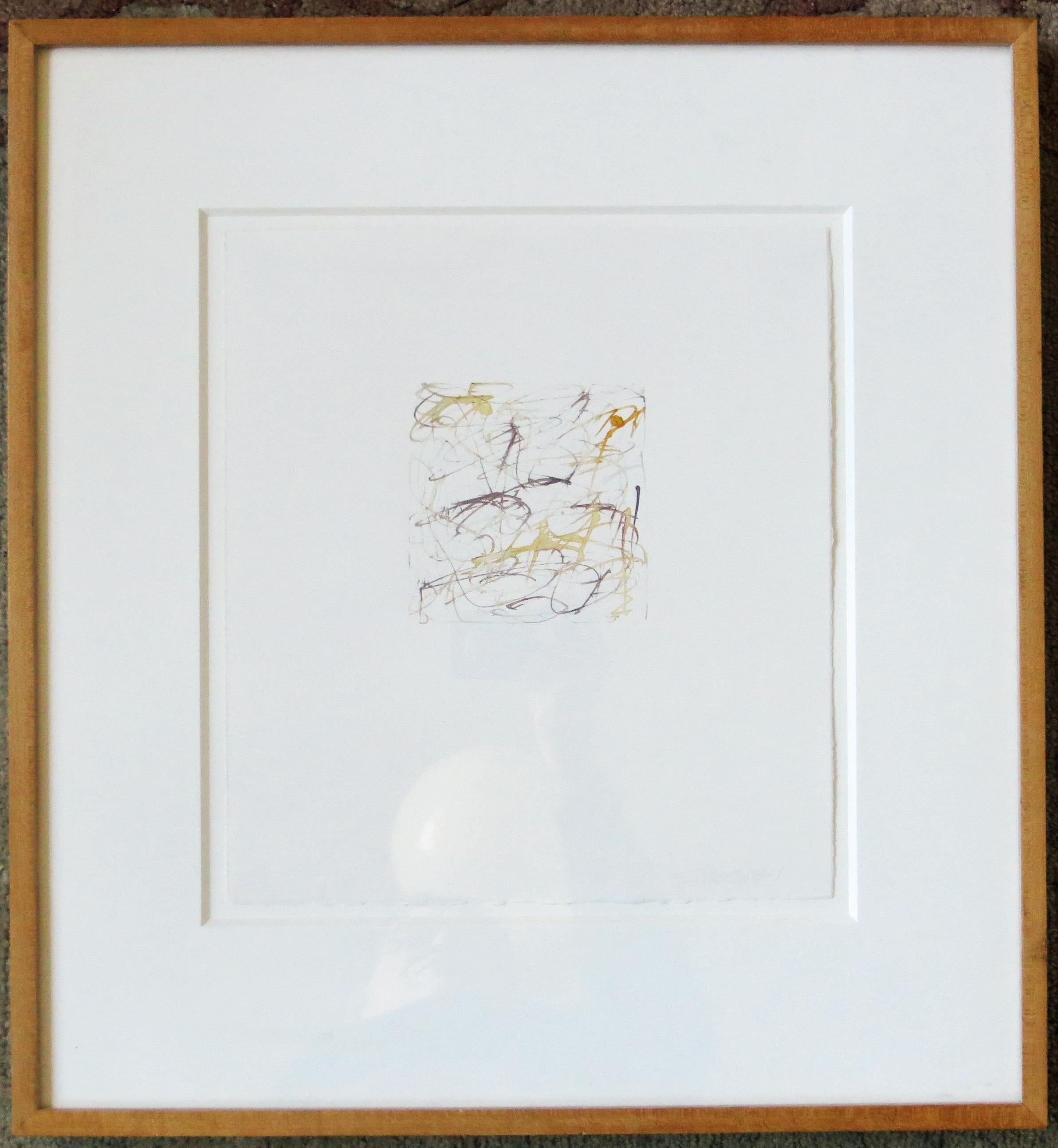 Phil Sims Abstract Print - Untitled #4