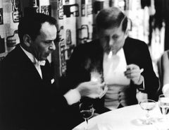 Frank Sinatra et John F. Kennedy au "Kennedy's Inaugural Ball", Washington, D.C.