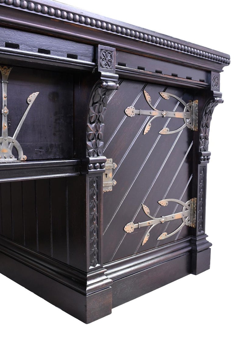 Philadelphia Arts and Crafts/Aesthetic Movement Sideboard by Frank