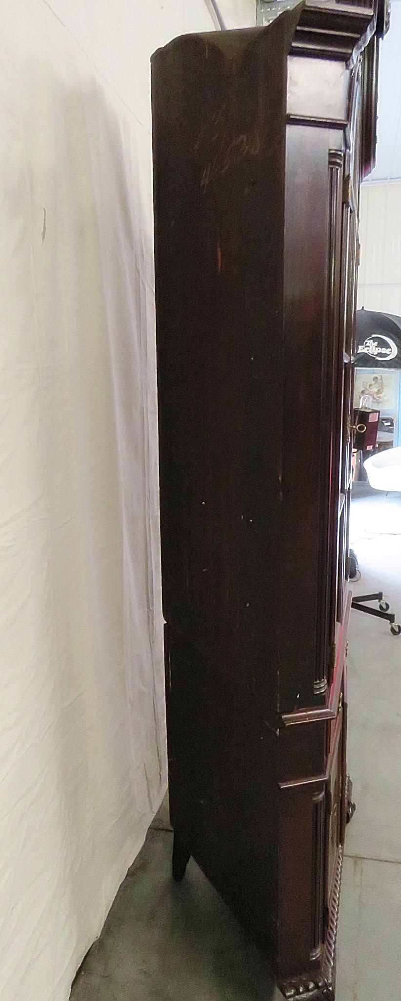American Philadelphia Centennial Chippendale Style Corner Cabinet