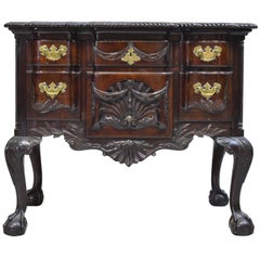 Antique Philadelphia Centennial Chippendale-Style Lowboy Chest in Mahogany, circa 1870