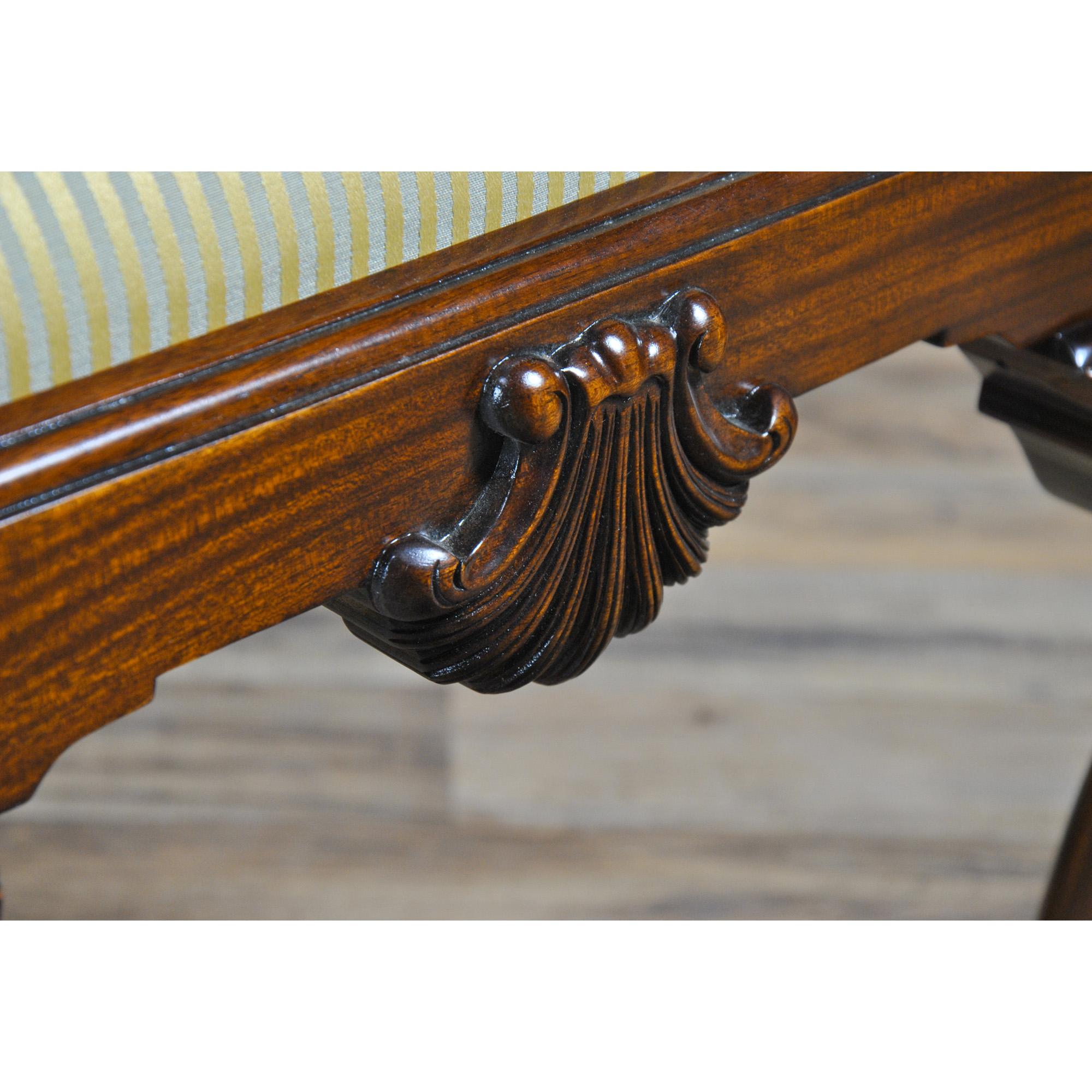 Chaises Chippendale de Philadelphie, ensemble de 10 pièces en vente 11