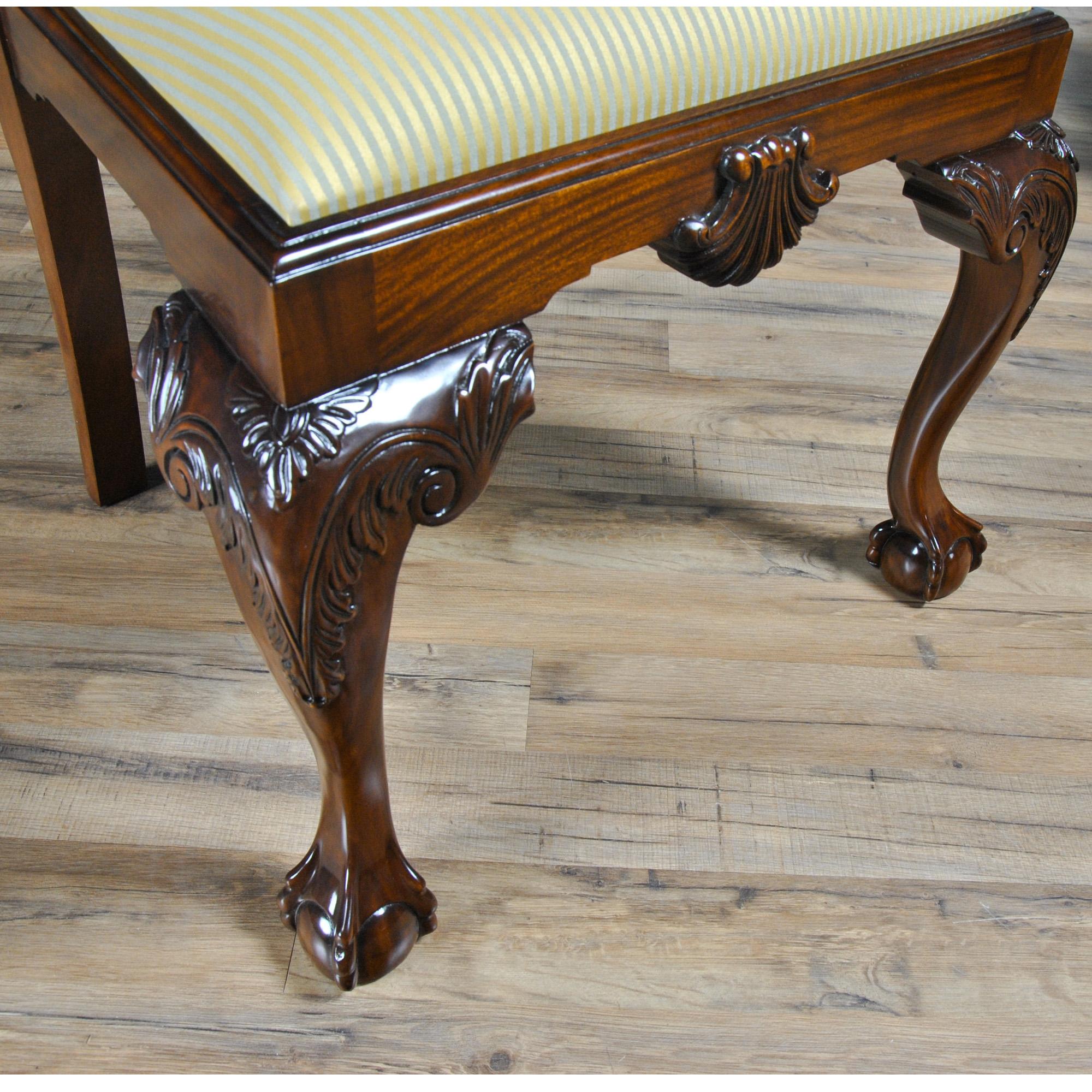 Chaises Chippendale de Philadelphie, ensemble de 10 pièces en vente 12
