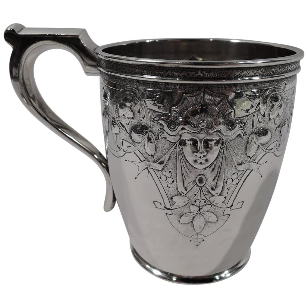 Philadelphia Classical Coin Silver Baby Cup by Krider & Biddle