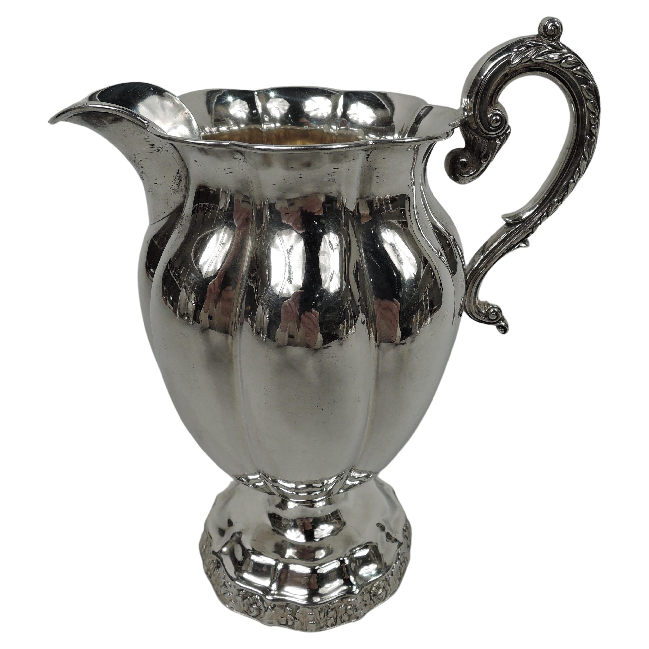 Philadelphia Classical Coin Silver Creamer by Thomas Fletcher