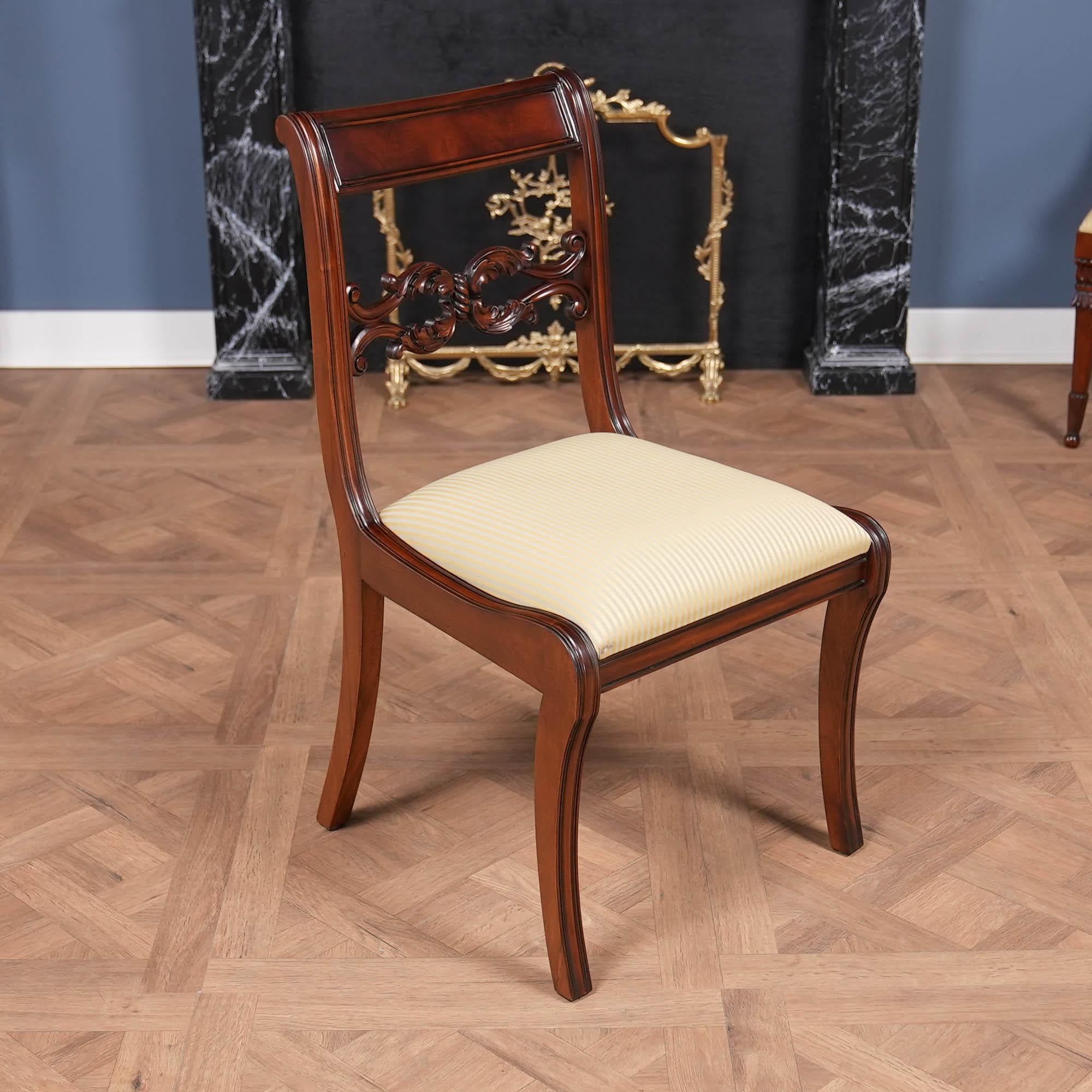Chaises Empire de Philadelphie, ensemble de 10 pièces en vente 7