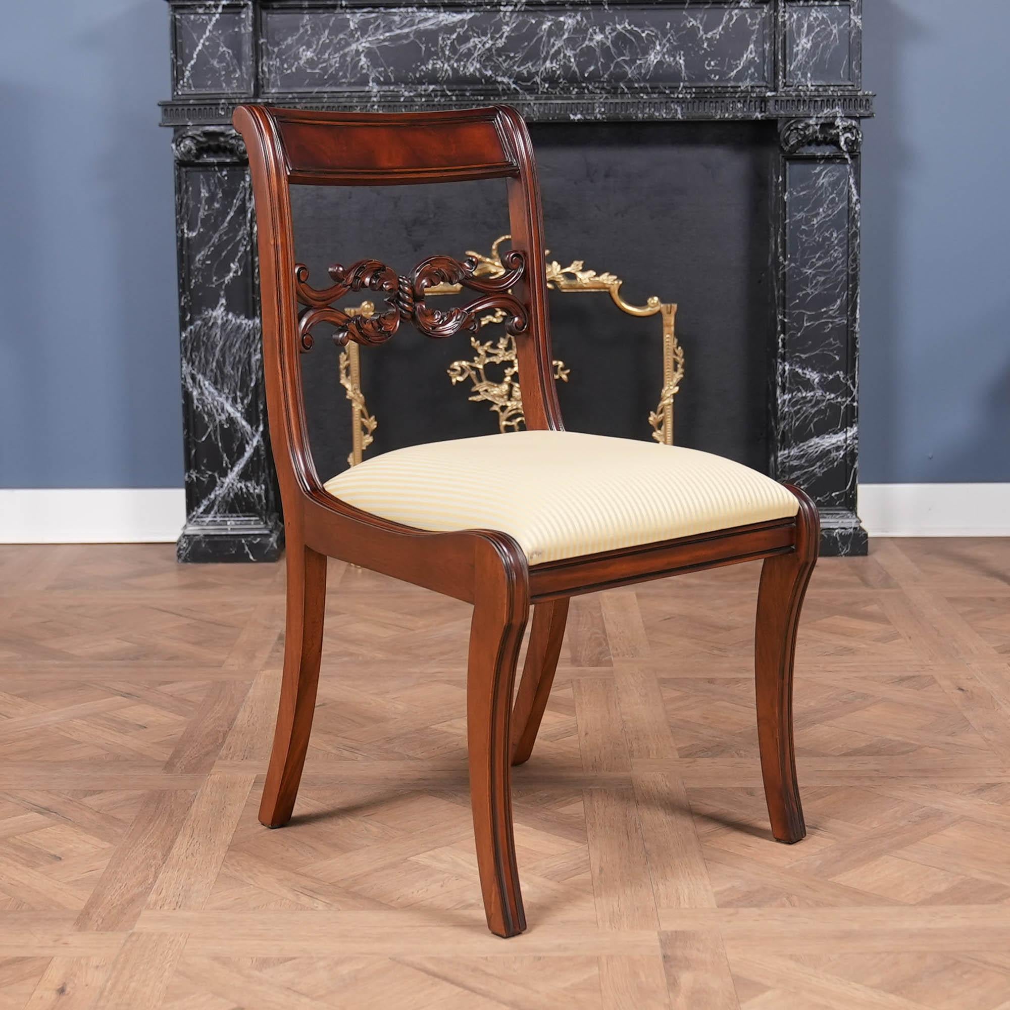 Chaises Empire de Philadelphie, ensemble de 10 pièces en vente 8