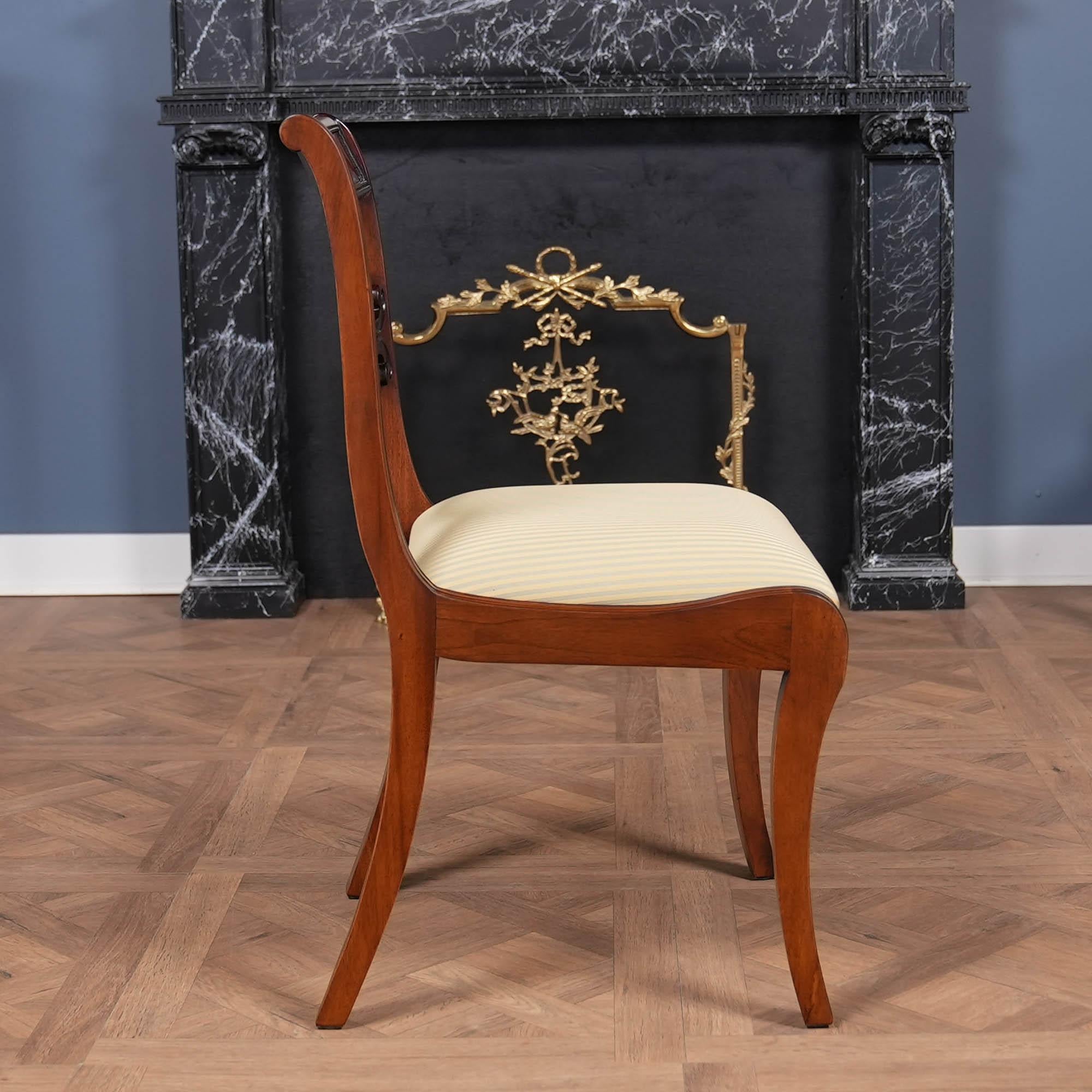 Chaises Empire de Philadelphie, ensemble de 10 pièces en vente 9