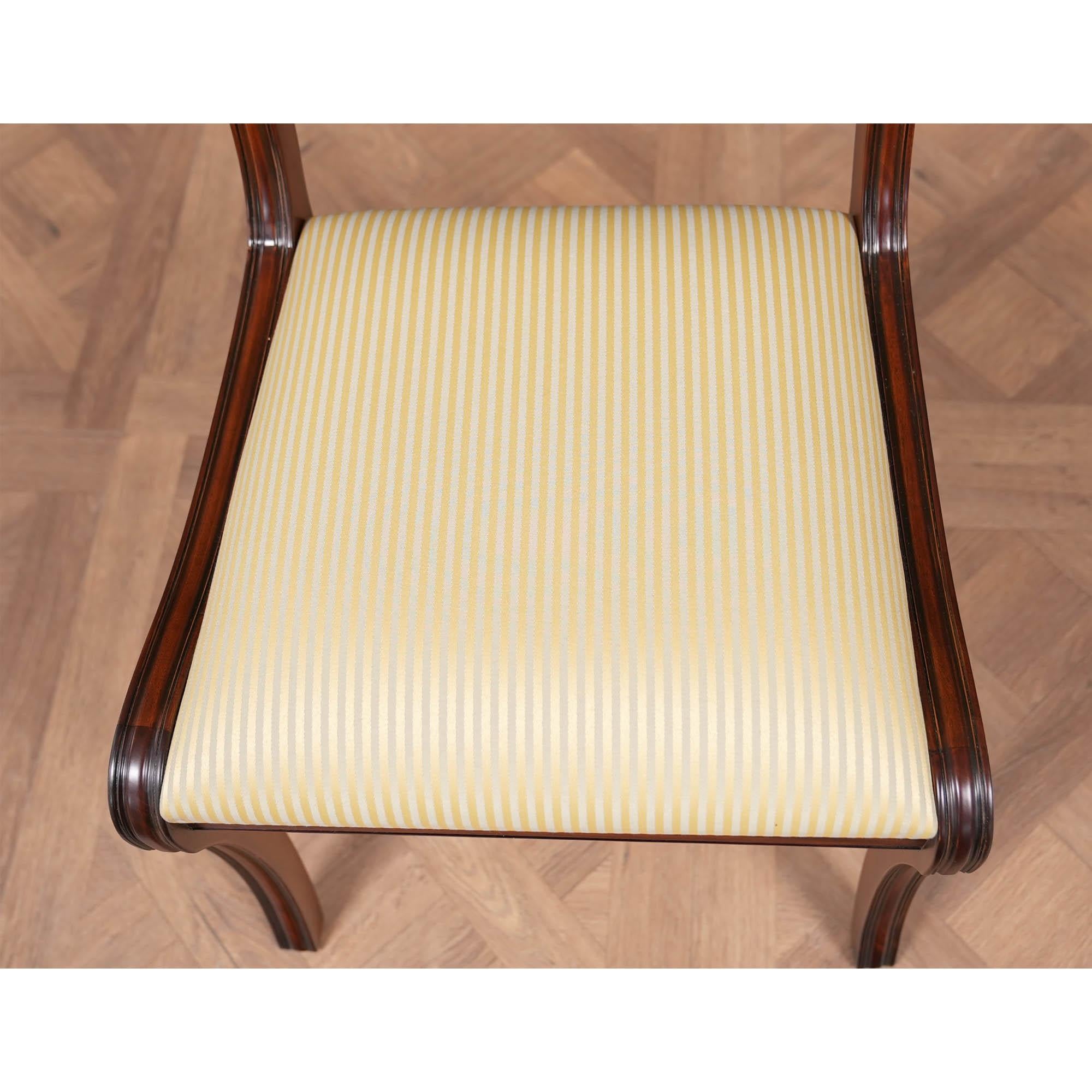 Chaises Empire de Philadelphie, ensemble de 10 pièces en vente 10